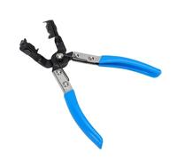 aqxreight Hose Clamp Pliers CV Boot Clamp Pliers CV Joint Boot Tool Axle Angled Swivel Jaw Rotating Head Spring Loaded Handle for Reusable R Type Hose Cla
