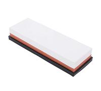 aqxreight Household Sharpening Stone White Corundum Whetstone with Base 1000 Grit 3000 Grit Irons Less Vane/Wing The Sharpening Whetstone Burn Craftsmanship to Not Exquisite The