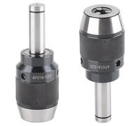 aqxreight Integral Drill Chuck for Milling Machines Keyless Straight Shank Design 40Cr Material High Clamping Force Lathe Hardware Tool Accessory APU16 C20