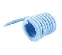 aqxreight Interactive Cat Spring Toy with Random Bouncing Motion Safe Chewable Plush Toy for Kittens & Adult Cats Promotes Exercise & Mental Stimulation (Blue)