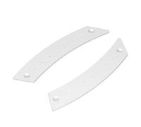 aqxreight Interior Door Handle Replacement Aluminum Alloy Car Door Pull Handle OEM Fit Inside for Seamless Upgrade & Stylish Car Accessory (Silver)