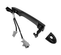 aqxreight Keyless Entry Front Right Door Handle Premium Black ABS Replacement for Juke F15 2010 2019 Direct Fit OEM 82644 1FA5A 80644 1FA5A