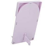 aqxreight Kids Pinball Game Toy for Strategic Thinking & Hand Eye Coordination - Portable Pocket Sized Educational Race Toy with Bracket - White (Purple)