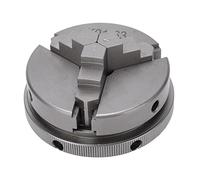 aqxreight Lathe Chuck 3 Jaw 45 Steel Accurate Manual Chuck Lathe Part for Machine Tools Dia 2.5in