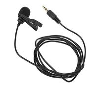 aqxreight Lavalier Microphone Noise Reduction Omnidirectional Clamp/Holder On Mic for Interview Streaming the Into Directly Corresponding to and No There Is Processes Matching Play Can Lavalier