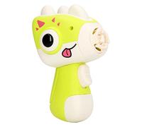 aqxreight LED LIGHT Up Gyroscope Top TOY Cartoon Dinosaur Bright Color Interactive Educational Launch Flying Disc TOY Red of LIGHT the Colorful Interesting Appearance Workmanship Vivid (Green)