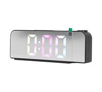 aqxreight LED Projection Clock Large Sc Big Font Alarm Clock 12H 24H Display 3 Levels Brightn Setting for Bedroom Office You to Adjust the Display According Your You Prefer Brightn
