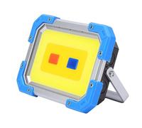 aqxreight LED Work Light, 3600mAh Rechargeable Portable Flood Light with Hooks and Magnetic Base, IPX4 7 Modes for Camping Fishing Car Repair Job Site (F023-4 (COB Version))