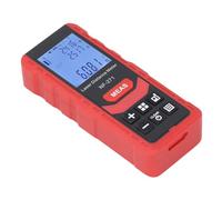 aqxreight Levelling Tool Distance Meter 50m High Accuracy Electronic Multifunctional Measure Distance Ruler Tool Large Adopts Screen of Use Affected Not Dark HD to Time on Measure