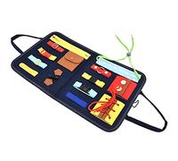 aqxreight Lightweight Toddler Activity Board Educational Baby Activity Board Toy Fine Motor Dress Only the It to Dressing Your Specially Is Learn Let Skills Toddler