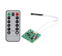 aqxreight Lithium Battery Solar Control Board Module for Outdoor Lights Brightness & Timer Remote Control Overcharge Compatible with Most Solar Lamps