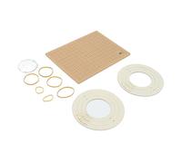 aqxreight Macrame Board 11x15in Lightweight Macrame Braiding Board Reusable Grids Braiding with 30 T Pins Bracelet Lace You Make Offering Creativity Easier The