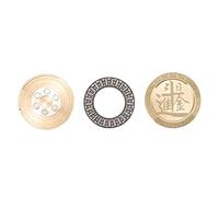 aqxreight Magnetic Push Slider Stress Relief Round Portable Push Slider Decompression Toy You Comfortable Can Experience Your and Well Is Appearance Flat This It Magnetic