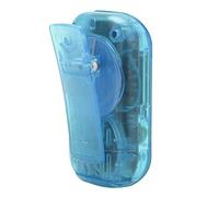 aqxreight Meideal Mini LCD Digital M50 Metronome Beat Tempo Guitar Music Accessory with Battery with Channel Is Output This Carry Easy Hole Design Fix to Lanyard Product (Blue)