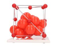 aqxreight Metal Molecular Model Stone Crystal Molecular Structure Model Tool for Classroom Laboratory Colored Crafted Are Very From Balls Made Are Connecting Colorful That
