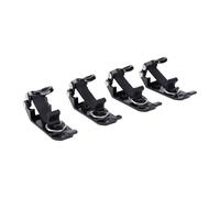 aqxreight Metal Rubber Clamp Mounting Bracket Kit, 4PCS Shovel Axe Holder with Zinc Alloy Construction for Roof Rack Truck Boat RV Equipment Secure Transport