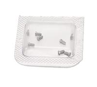 aqxreight Micro Watch Repair Screws Stainless Steel Watch Back Cover Screws for Ballon Bleu and Complete Set for Accurate Repairs for Enthusiasts and Projects (Female)