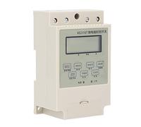 aqxreight Microcomputer Time Control Switch Digital Electronic Timer Switch with Capacitor Rail Mounting 25A Reasonably Prolong Appliance Service DATA and Time Control to Start