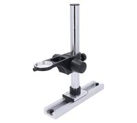 aqxreight Microscope Stand Slide Rail Stand for & Photography 300mm Universal Microscope Holder with Duty Base Ideal for Work, Space Saving Design, Alloy Construction