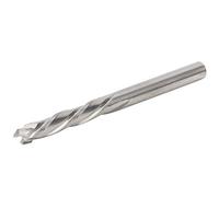 aqxreight Milling Cutter Silver 3-Flute for Aluminum Metal Cutting Tools 4 X 4 X 22 55mm Can Be a Holder Dura Milling Cutter3-Flute Cutter4mm CutterWoodworking CutterCompound