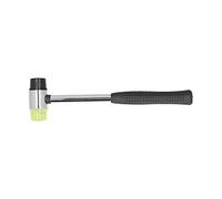aqxreight Mini Hamme Double Sided Rubber Nylon Hammer Hand Tool with Non Slip Handle for Household Jewelry Craft Head The Use is of Comfortable Quality Using High Suitable Design is