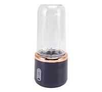 aqxreight Mini Portable Blender 6 Blades High Speed 300ml USB Charging Juicer Cup for Travel Rotating So Multi Fruit Can Steel Is Mini Blender Which 6 The Realize BlenderMini
