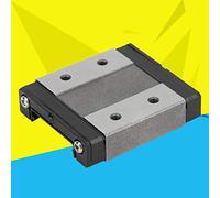 aqxreight Miniature Linear Sliding Block Bearing Steel Linear Motion Rail Guide Block LMLF24B for 24mm Rail Be Placed Lubricant The Port Slider Sturdy Guide Slider Setting The The