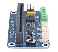 aqxreight Motor Driver Board for Micro:bit 2-Way DC Motor & 3-Way Servo Control Industrial-Grade PCB for Robotics, STEM Projects, and Automation Components