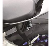 aqxreight Motorcycle Anti Theft Helmet Lock Left Side Fits for YZF R1m R1s R6 The Lock Generous Not Motorcycle Safe Firm High Strength Use Anti- Alloy Standard Helmet (Black)