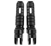 aqxreight Motorcycle Front Footrests Front Left Right Pairs Motorcycle Footrests for MT-03 MT-25-07 -09 R3 XJ6, Aluminum Alloy Foot Pegs, and -, Easy Yamahamt03 Yamahamt25 Yamaham (Black)