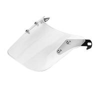 aqxreight Motorcycle Headlight Cover Windshield Windscreen, Universal Fit for Most Standard Round & Rectangular Headlights, Transparent Polycarbonate Wind , Easy No-Drill Installation