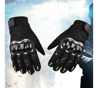 aqxreight Motorcycle Knuckle Glove Breathable Slip Full Fingers for Outdoor CyclingBlack the Index of Control At Phone Specially Palm time. Finger Hurting Without hands. Knuckle Protector Gl (All