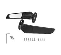Aqxreight Motorcycle Rearview Mirrors, Motorcycle Rear View Mirror Side Wind Wing Mirror Replacement for Hayabusa 1999-2021