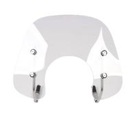 aqxreight Motorcycle Windshield for Primavera 50 125 150 Acrylic Carbon Steel Wind Deflector Clear Scooter Flyscreen for Reduced Wind Noise and Fatigue Direct Fit Replacement Front Screen (Clear)