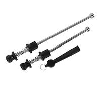 aqxreight Mountain Road Bike Wheel Locking Skewer Set Theft Quick Release Security System for Wheels with Multi Tool Function Cycling Accessories