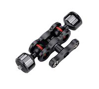 aqxreight Multi Function Hot Shoe Arm Mount Adapter Camera Accessory Mount Qualified Mate Double Arm MountBall Adapter ArmMagic MountAdapter MountCamera