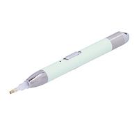 aqxreight Multi-Functional Painting Pen with Light Head USB Rechargeable Craft Tool for Cross-Stitch and Projects in Matcha Green (#2)