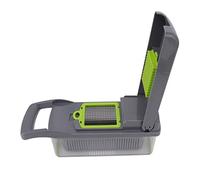aqxreight Multifunction Vegetable Fruit Chopper Multi-Purpose Food Cutter Versatile Kitchen Chopper with Stainless Steel Blades for Slicing Shredding Grinding Dicing Onions Tomatoes