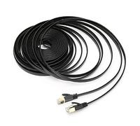 aqxreight Network Cable 10 Gigabit Double Shielded CAT7 8? Twisted Pair Wire Computer Accessories3 Meter Attenuation Gold?plated Has Resistant Plugging 10Gbps High?speed Has a the of (#1)