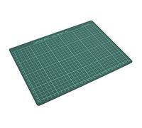 aqxreight Office Schoole Stationary Cutting Gridline Sewing Mat Skid Board Make Round Its Abili Cutting MatCutting MatSelf Healing MatA4 MatA3 (A4 Single Sided Green)