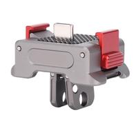 aqxreight Osmo Pocket 3 Charging Adapter Base Aluminum Alloy Type C Dock for Stable Charging Secure Mounting and Travel-Friendly Use Camera Stand Replacement