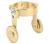 aqxreight P80 Cutting Roller Guide Wheel Metal Gold Circle Spacer Cutter Torch Accessory Slits Two to on Both Easier It Guide Wheel Much This Torch Cutting Roller