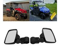 aqxreight Pair ATV UTV Side Rear View Mirror for Years & Maverick, ABS & Tempered Glass, Wide-Angle Design