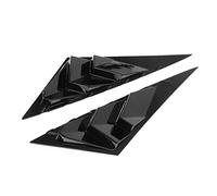 aqxreight Pair Rear Side Window Louver Cover Trim Glossy Replacement for 2021 Elantra ABS Material for Sporty & Scratch