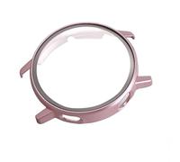 aqxreight PC Frame Tempered Glass Case Compatible for 42mm 46mm Smartwatch Shockproof Covers and Accurate 42mm/46mm Based a Compatible Screen Case Our Is Protector (GT3 plated 42mm rose gold)