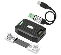 aqxreight PEACEFAIR PZEM-017 DC Voltage Current Power Energy Consumption Meter Module Voltage Frequency Active Consumption. Measure Current 300A 200A 50A and to Kits Enough (PZEM-017+100A+USB)