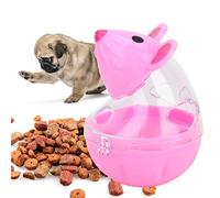 aqxreight Pet Cat Dog Leakage Feeder Slow Food Dispenser Design B Toy Cat Feeder Slow Pet Practical Featu Transparent a Storage Only to (#1)