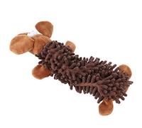 aqxreight Pet Cat Sm Dog P Toy Cute Animal S with Sound Device for Molar Teeth Playing Bitingbrown Dog FunThe Pet Cat P Toy Features an Exciting Sound Device That Activates When Sm Dog P
