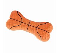 aqxreight Pet Dog Toy Bite Latex Bone Puppy Chew Toys Pet Dog Bite Latex Bone Chew Partner Not a Just Physical friend. Alongside to in (Basketball)