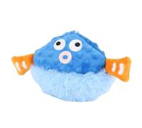 aqxreight Pet Plush Toy Cloth Cover Removable Washable Soft Comfortable Interactive Dog Plush Toy Cover for Pet Supplies Rosy Red It and to So and Cat Making Removable (Blue)